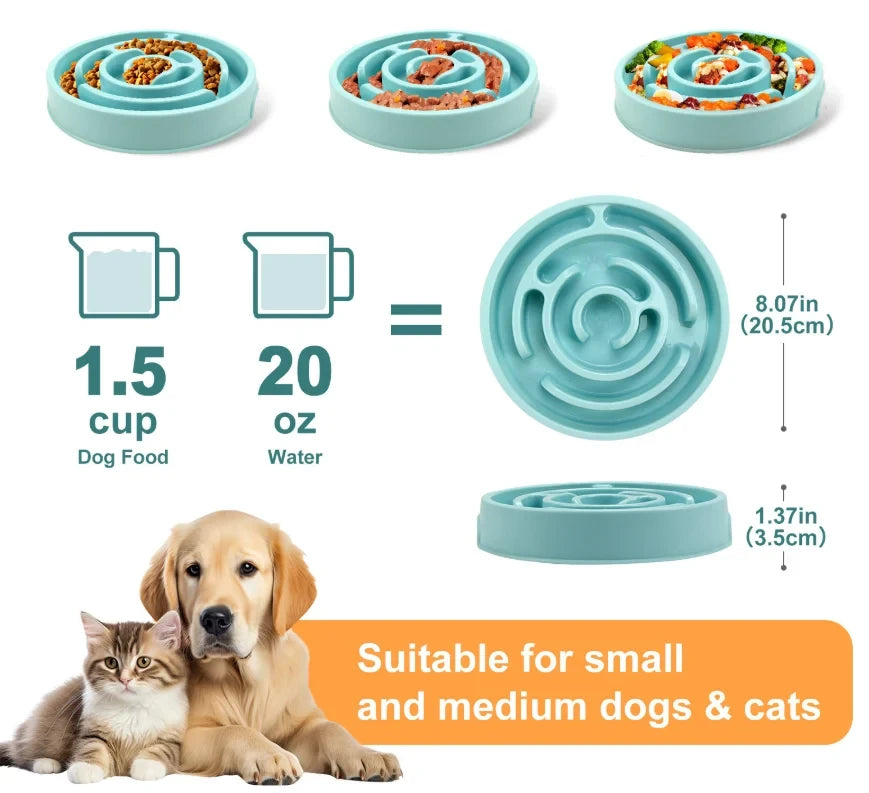 Slow Feeder Dog Bowl