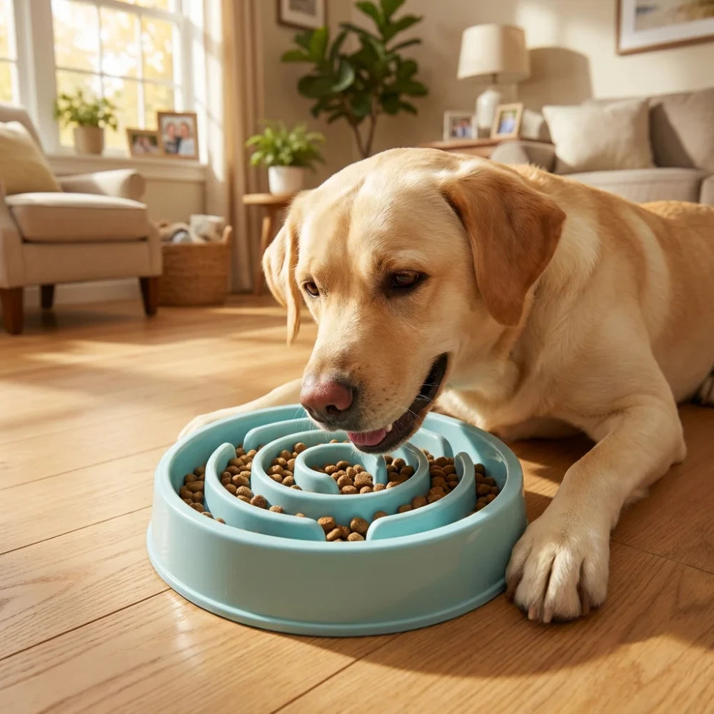 Slow Feeder Dog Bowl