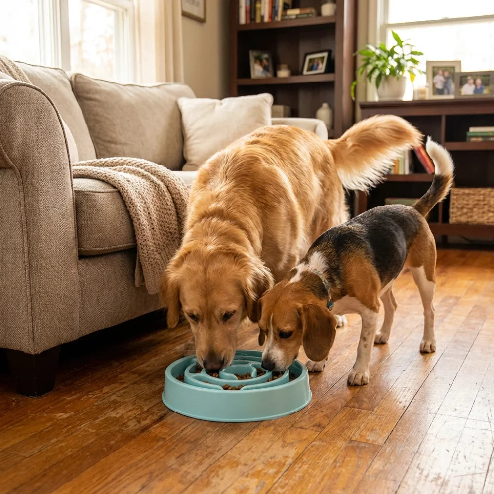 Slow Feeder Dog Bowl
